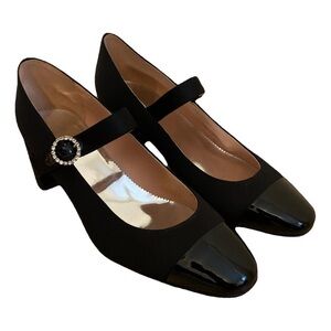 JCrew Satin Mary Janes NWOT